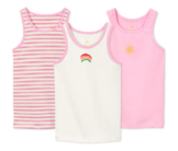 3 Unterhemden aus Bio-Baumwolle