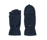 Kinder-Strickfleece-Klappfäustlinge