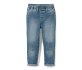 Kleinkind-Schlupfdenim, mit Schnecken-Stickerei