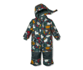 Kleinkind-Schneeanzug, Bauernhof-Alloverprint