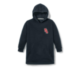 Longsweater mit Kapuze, blau