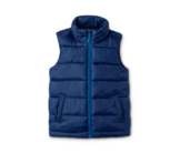 Steppweste mit recyceltem Material