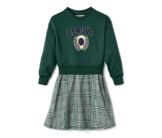 Sweatkleid mit Webrock