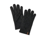 Strickfleece-Handschuhe, anthrazit meliert