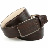 Anthoni Crown Ledergürtel für Jeans in Mocca