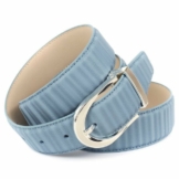 Anthoni Crown Ledergürtel Gürtel aus innovativem Leder in 3D-Optik