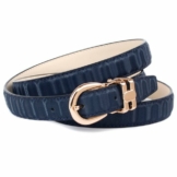 Anthoni Crown Ledergürtel mit dekorativer Metallschlaufe