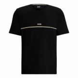 BOSS Kurzarmshirt Unique T-Shirt mit Boss-Logo auf Brust