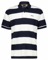 BOSS Poloshirt Herren Poloshirt PALESSTRIPE Kurzarm (1-tlg)