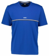 BOSS Pyjamaoberteil Herren Schlafshirt UNIQUE (1-tlg)