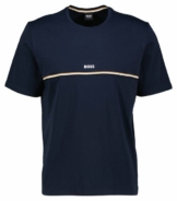 BOSS Pyjamaoberteil Herren Schlafshirt UNIQUE (1-tlg)