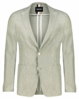BOSS Sakko Herren Sakko C-HANRY aus Leinen-Mix Slim Fit