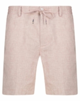 BOSS Shorts Herren Shorts KANE mit Leinen Regular Fit (1-tlg)