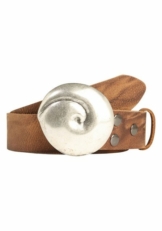 RETTUNGSRING by showroom 019° Ledergürtel einzigartiges Wechselsystem durch Druckknöpfe am Gürtel