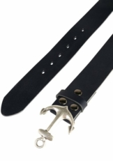 RETTUNGSRING by showroom 019° Ledergürtel mit austauschbarer Schließe »Anker SO19°«