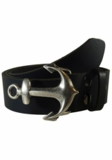 RETTUNGSRING by showroom 019° Ledergürtel mit austauschbarer Schließe »Anker SO19°«, 4cm