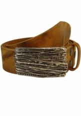 RETTUNGSRING by showroom 019° Ledergürtel mit austauschbarer Schließe »Ketten«