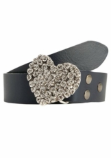 RETTUNGSRING by showroom 019° Ledergürtel mit austauschbarer Schließe »Rosenherz Komplett«