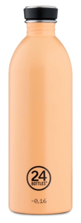 24Bottles® Urban Bottle Pastel 1 Liter Peach Orange