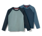 2 Kinder-Langarmshirts