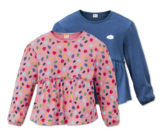 2 Langarmshirts aus Bio-Baumwolle