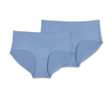 2 Magic-Cut-Pantys, kornblumenblau