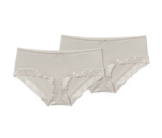 2 Pantys, mandelfarben