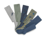 5 Baumwoll-Strumpfhosen, Outerspace