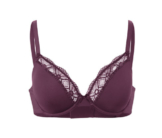Bügel-BH, aubergine