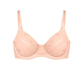 Bügel-BH mit Spitze, apricot