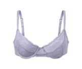 Bügel-BH mit Spitze, lila