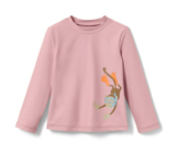 Kinder-Shirt mit UV-Schutzfaktor 80, rosa