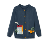 Kleinkind Strickjacke, Haus