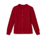 Kleinkind-Strickjacke, rot