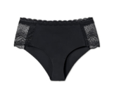 Midrise-Panty, schwarz