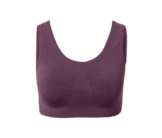 Seamless-Bustier, aubergine