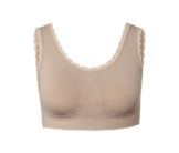 Seamless-Bustier, beige