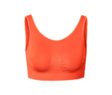 Seamless-Bustier, orange