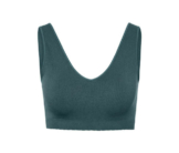 Seamless-Bustier, petrol