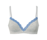 Softschalen-BH, grau meliert