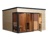 WEKA-Design-Saunahaus »Cubilis«, inkl. Ofen-Set OS