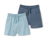 2 Baby-Jerseyshorts aus Bio-Baumwolle