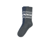 2 Paar Jacquard-Socken