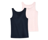 2 Tanktops aus Bio-Baumwolle