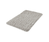Badematte, recycelt, ca. 50 x 80 cm, grau