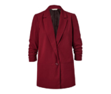 Blazer mit gerafften Ärmeln