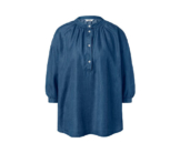 Bluse in Denimoptik