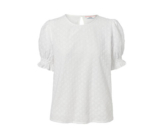 Blusenshirt mit Lochstickerei