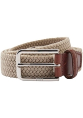 BOSS Flechtgürtel Clorio mit BOSS Logo-Schriftzug auf der Schließe und Leder-Schlaufe