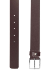 BOSS Ledergürtel Dunkelbraun Ther-Flag-E